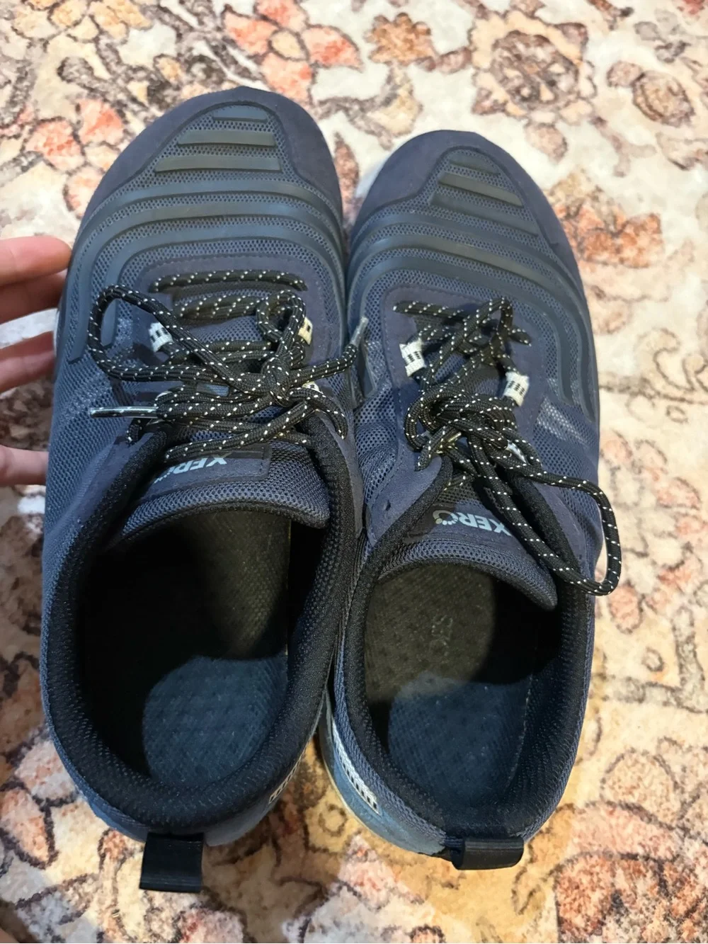 Xero Men's 10 Navy Blue Athletic Sneakers